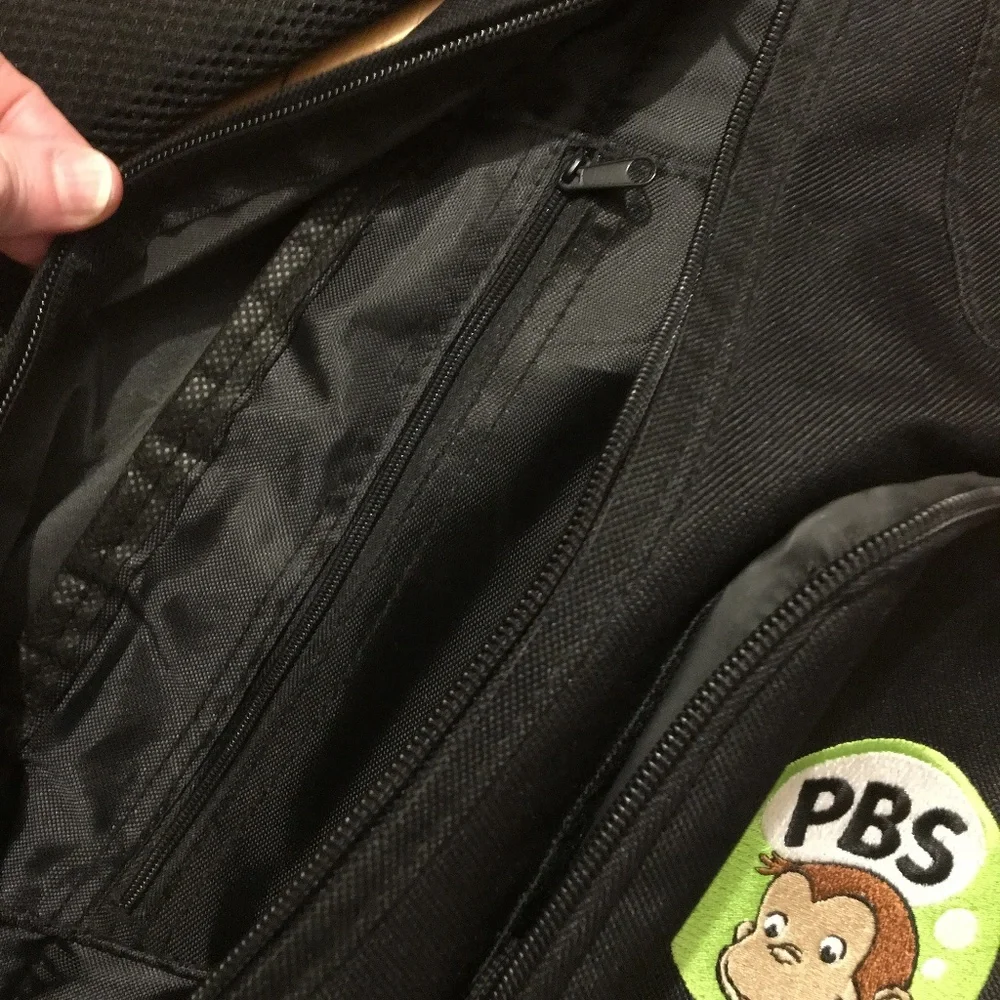 RARE NEW Curious George/PBSKids Crossbody Backpack